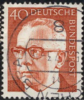 RFA Poste Obl Yv: 510 Mi:639 Gustav Heinemann (TB Cachet Rond) - Used Stamps