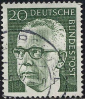 RFA Poste Obl Yv: 507 Mi:637 Bundespräsident Gustav Heinemann (Beau Cachet Rond) - Used Stamps