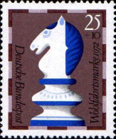 RFA Poste N** Yv: 592 Mi:742 Wohlfahrtsmarke Echecs Cavalier - Unused Stamps