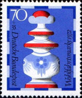 RFA Poste N** Yv: 595 Mi:745 Wohlfahrtsmarke Echecs Le Roi - Unused Stamps