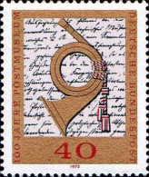 RFA Poste N** Yv: 585 Mi:739 Postmuseum Cor De Poste - Unused Stamps