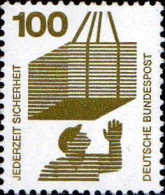 RFA Poste N** Yv: 577 Mi:702A Jederzeit Sicherheit Charges - Unused Stamps