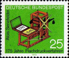 RFA Poste N** Yv: 566 Mi:715 Alois Senefelder 175 Jahre Flachdruckverfahren - Unused Stamps