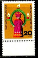 RFA Poste N** Yv: 558 Mi:709 Weihnachtsmarke Jeux En Bois Bord De Feuille - Unused Stamps