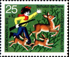 RFA Poste N** Yv: 561 Mi:712 Jugendmarke Schützt Die Tiere - Unused Stamps