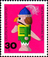 RFA Poste N** Yv: 553 Mi:707 Wohlsfahrtsmarke Jouet En Bois Casse-noisettes - Unused Stamps