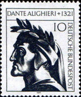 RFA Poste N** Yv: 549 Mi:693 Dante Alighieri Poète Italien - Unused Stamps