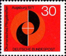 RFA Poste N** Yv: 543 Mi:679 Ökumenisches Pfingstreffen Augsburg - Unused Stamps