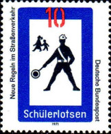 RFA Poste N** Yv: 528 Mi:665 Neue Regeln Im Straßenverkehr - Unused Stamps