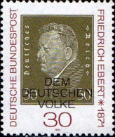 RFA Poste N** Yv: 523 Mi:659 Friedrich Ebert - Unused Stamps