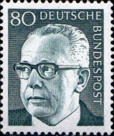 RFA Poste N** Yv: 514 Mi:642 Gustav Heinemann - Unused Stamps