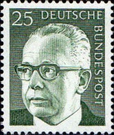 RFA Poste N** Yv: 508 Mi:689 Gustav Heinemann - Unused Stamps