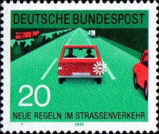 RFA Poste N** Yv: 536 Mi:672 Neue Regeln Im Straßenverkehr - Unused Stamps