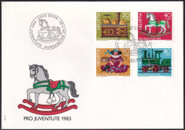 SCHWEIZ 1983 Mi-Nr. 1260/63 FDC - FDC