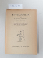 Phyllobolia Für Peter Von Der Mühll Zum 60. Geburtstag Am 1. August 1945 : - Other & Unclassified