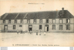 ORGEVILLE 3e SERIE L'ETABLISSEMENT GRANDE COUR DORTOIRS ET SERVICES GENERAUX - Autres & Non Classés