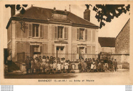 BANNOST ECOLE ET MAIRIE - Andere & Zonder Classificatie