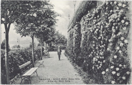 Lausanne.  Grand Hôtel Beau-Site Allée Du Petit Nice Animée - Lausanne