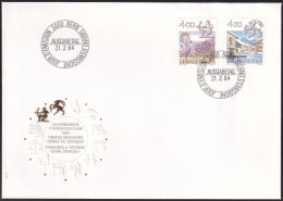 SCHWEIZ 1984 Mi-Nr. 1265/66 FDC - FDC