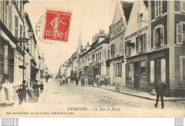 NEMOURS LA RUE DE PARIS - Nemours