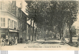 FONTAINEBLEAU AVENUE DU CHEMIN DE FER - Fontainebleau