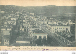 SALONIQUE BOULEVARD DU  ROI CONSTANTIN - Grèce