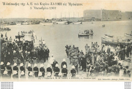 CRETE VISITE DE MR ZAIMI A CANDIE 1907 Ref1 - Greece