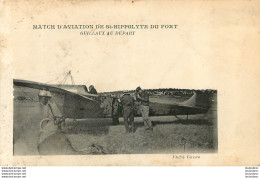 SAINT HIPPOLYTE DU FORT MATCH D'AVIATION GUILLAUX AU DEPART - ....-1914: Précurseurs