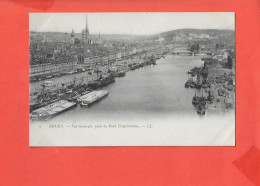 76 ROUEN Cpa Vue Générale Prise Du Pont Transbordeur          7 LL - Rouen