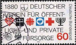 RFA Poste Obl Yv: 887 Mi:1044 Deutscher Verein Für Öffentliche Und Private Fürsorge (beau Cachet Rond) - Used Stamps