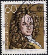 RFA Poste Obl Yv: 894 Mi:1050 Europa Gottfried Wilhelm Leibniz 1646-1716 (beau Cachet Rond) - Used Stamps