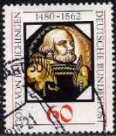 RFA Poste Obl Yv: 884 Mi:1036 Götz Von Berlichingen Chevalier (Beau Cachet Rond) - Used Stamps