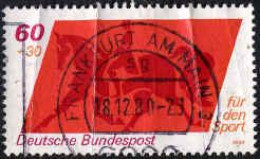 RFA Poste Obl Yv: 897 Mi:1047 Für Den Sport Dressage Plis (TB Cachet à Date) - Used Stamps