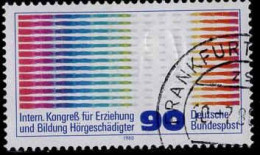 RFA Poste Obl Yv: 899 Mi:1053 Erziehung & Bildung Hörgeschädigter (TB Cachet Rond) - Used Stamps