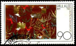 RFA Poste Obl Yv: 879 Mi:1029 Paul Klee Vogelgarten Le Jardin Des Oiseaux (cachet Rond) - Used Stamps