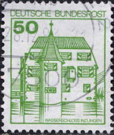 RFA Poste Obl Yv: 877 Mi:1038A1 Wasserschloss Inzlingen (Beau Cachet Rond) - Used Stamps