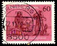 RFA Poste Obl Yv: 868 Mi:1022 300 Jahre Lotsen-Reglements (TB Cachet à Date) Nürnberg 22-11-79 - Used Stamps