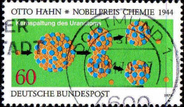 RFA Poste Obl Yv: 867 Mi:1020 Otto Hahn Nobelpreis Chemie (TB Cachet à Date) Dortmund 19-11-79 - Oblitérés