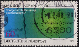 RFA Poste Obl Yv: 866 Mi:1021 Max Von Laue Nobelpreis Physik 1914 (beau Cachet Rond) - Used Stamps