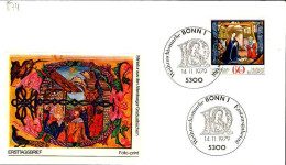 RFA Poste Obl Yv: 874 Mi:1032 Weihnachtsmarke Naissance Du Christ (TB Cachet à Date) Fdc Bonn 14-11-79 - 1971-1980