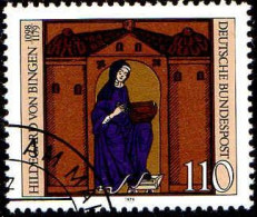 RFA Poste Obl Yv: 864 Mi:1018 Hildegard Von Bingen Benedictine (TB Cachet Rond) - Usati