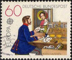 RFA Poste Obl Yv: 856 Mi:1012 Europa 1979 Postschalter 1854 (cachet Rond) - Used Stamps
