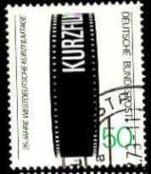 RFA Poste Obl Yv: 846 Mi:1003 25.Jahre Westdeutsche Kurzfilmtage (TB Cachet Rond) - Used Stamps
