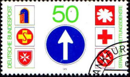 RFA Poste Obl Yv: 847 Mi:1004 Strassen-Rettungsdienste (TB Cachet Rond) - Used Stamps