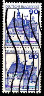 RFA Poste Obl Yv: 835 Mi:997 Burg Vischering Paire (Lign.Ondulées) - Used Stamps