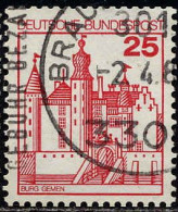 RFA Poste Obl Yv: 834 Mi:996 Burg Gemen (TB Cachet Rond) - Used Stamps