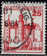 RFA Poste Obl Yv: 834b Mi:696D Burg Gemen (TB Cachet Rond) - Used Stamps