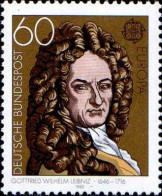 RFA Poste N** Yv: 894 Mi:1050 Europa Cept Gottfried Wilhelm Leibniz - Unused Stamps