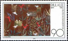 RFA Poste N** Yv: 879 Mi:1029 Paul Klee Vogelgarten Le Jardin Des Oiseaux - Unused Stamps