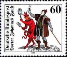 RFA Poste N** Yv: 875 Mi:1030 Johannes Faust Medecin - Unused Stamps